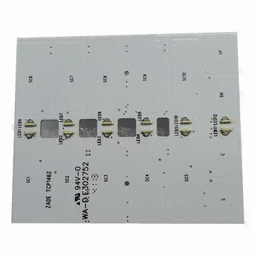 PCB de cerámica de una cara Al2O3 con placa de circuito terminada Enig